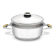 CASSEROLE - 4.0 LITRES, Ø 24CM WITH ANALOG THERMOCONTROL